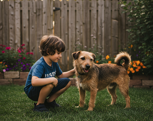 Kinder und Tiere, eine besondere Verbindung